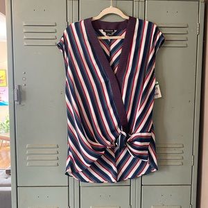 Multicolored Striped Top